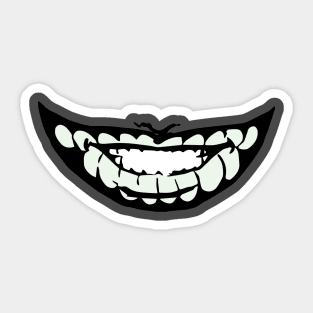 Punch's Grin Sticker